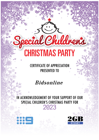 Sydney Special Childrens Party 2023