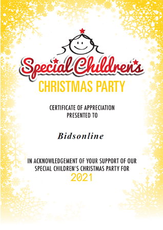 Sydney Special Childrens Party